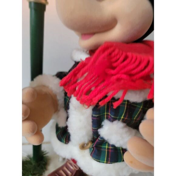 Telco 1995 Mickey Mouse animated mailbox Xmas decor motionette - Picture 12 of 17